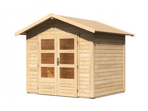fából készült kerti ház KARIBU TALKAU 3 (83335) natur