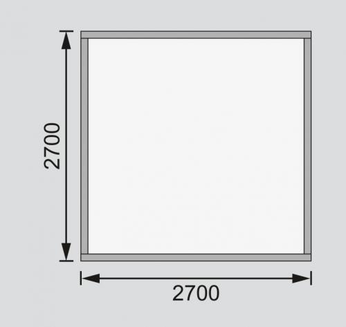 dřevěný domek KARIBU TALKAU 6 (83338) natur