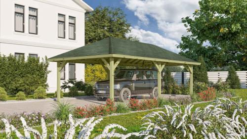 carport KARIBU KIRN 3 68846