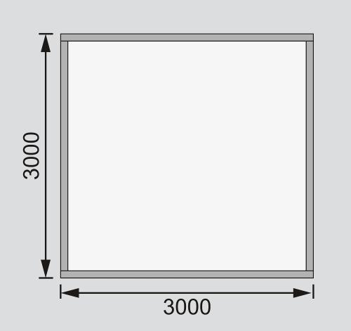 dřevěný domek KARIBU THERES 7 (31447) terragrau