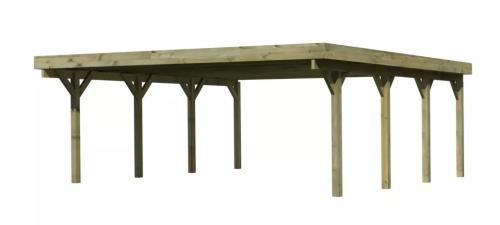 carport KARIBU CLASSIC 2A 61960