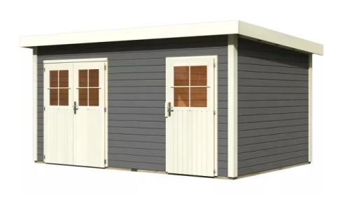 dřevěný domek KARIBU MATTRUP (83141) terragrau