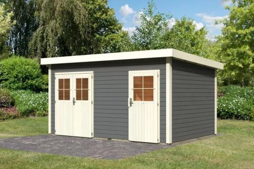 dřevěný domek KARIBU MATTRUP (83141) terragrau