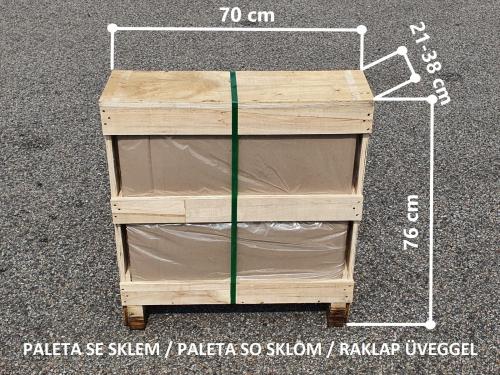 skleník VITAVIA TRITON 2500 čiré sklo 3 mm zelený