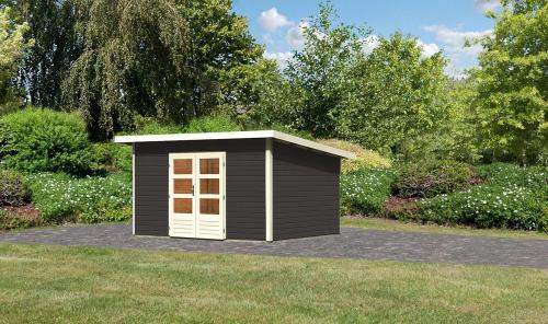 dřevěný domek KARIBU NORTHEIM 4 (91461) terragrau