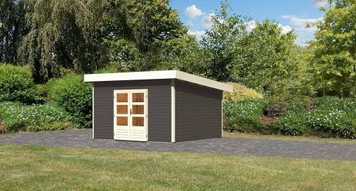 dřevěný domek KARIBU NORTHEIM 5 (91464) terragrau