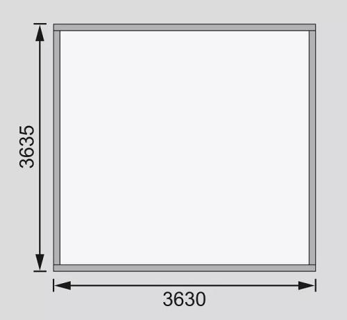 dřevěný domek KARIBU NORTHEIM 5 (91464) terragrau