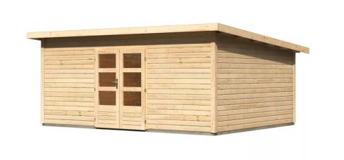 dřevěný domek KARIBU NORTHEIM 6 (91466) natur