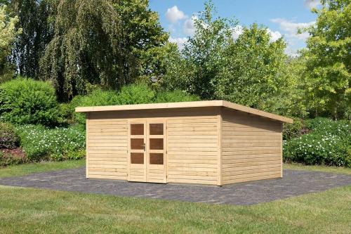 dřevěný domek KARIBU NORTHEIM 6 (91466) natur