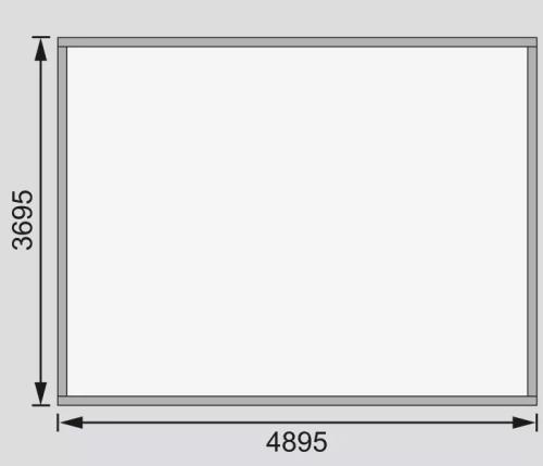 dřevěný domek KARIBU NORTHEIM 6 (91466) natur