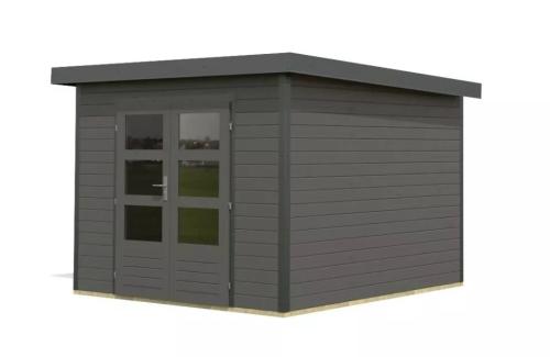 hybridní domek KARIBU PLUTO B (97896) terragrau / antracit