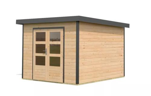 hybridní domek KARIBU PLUTO A (97891) natur / antracit