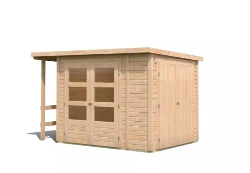 dřevěný domek KARIBU multifunkční (93796) natur