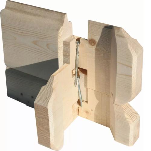 dřevěný domek KARIBU TRITTAU 3 (9295) natur