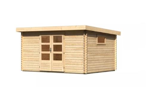 dřevěný domek KARIBU TRITTAU 5 (91499) natur