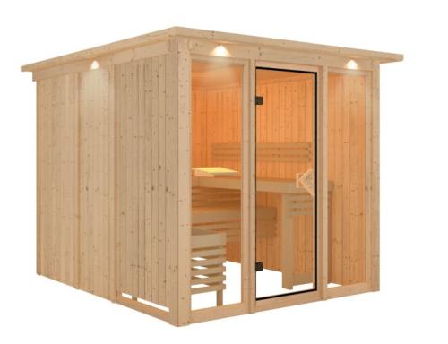 finská sauna KARIBU ASKJA (35237)