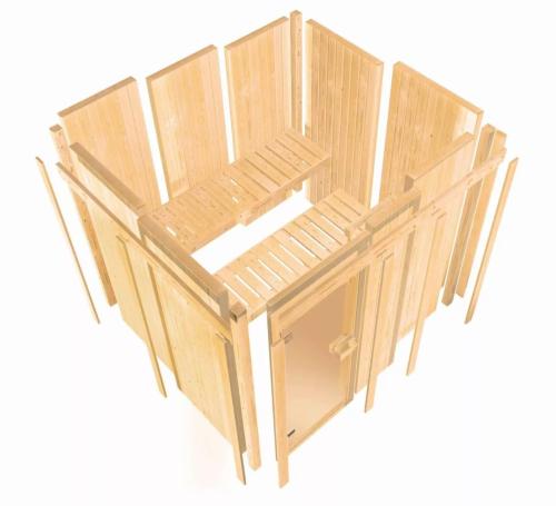 finská sauna KARIBU ASKJA (35237)