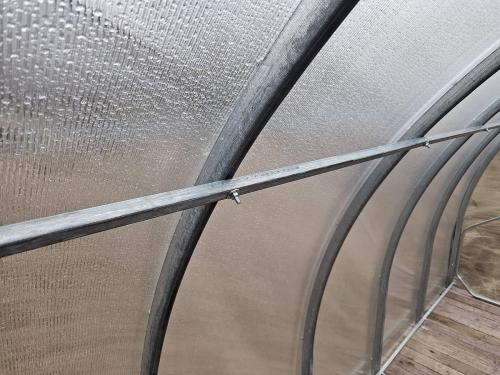 skleník LANITPLAST DODO 300 3x4 m PC 6 mm šedý