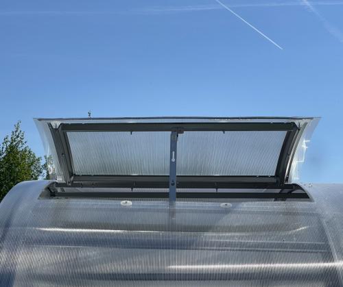 střešní okno pro obloukový skleník LANITPLAST KYKLOP2