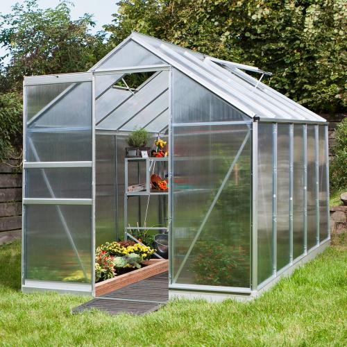 skleník VITAVIA APOLLO 6200 PC 6 mm stříbrný