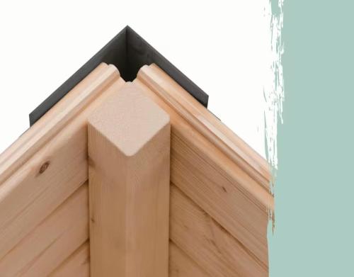 hybridní domek KARIBU MERKUR (12497) antracit / antracit