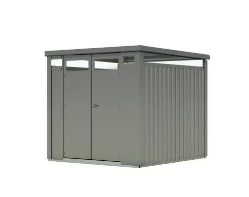 fém kerti ház KARIBU OSTEN 2 (12510) szürke