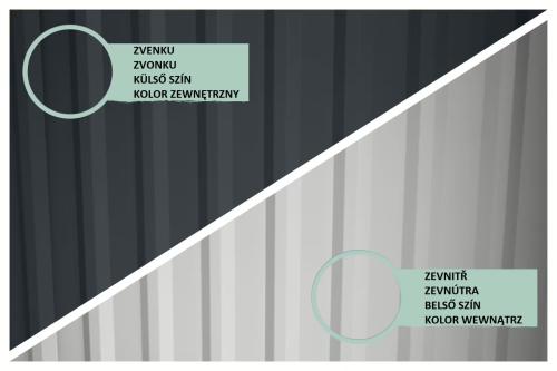 plechový domek KARIBU OSTEN 2 (12511) antracit