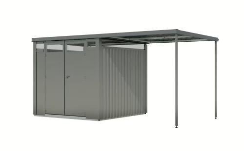 fém kerti ház KARIBU OSTEN 2 (12520) szürke