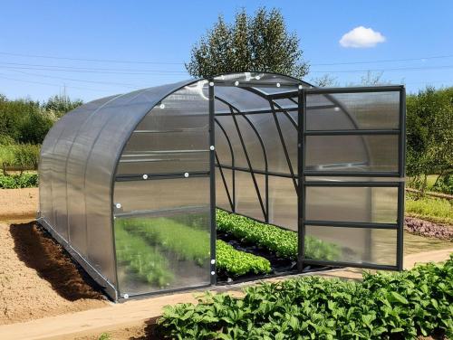 skleník LANITPLAST KYKLOP2 3x8 m PC 4 mm černý