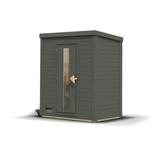 finská sauna KARIBU HYTTI 0 (356) terragrau