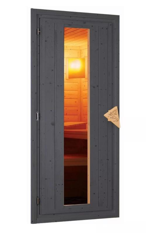 finská sauna KARIBU HYTTI 0 (356) terragrau