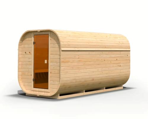 finská sauna KARIBU QUADRO 3 (110) natur