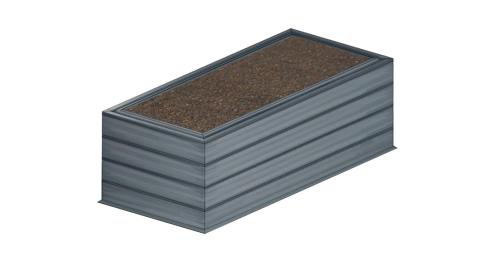 vyvýšený záhon LANITPLAST ARBACH 25090 4-set