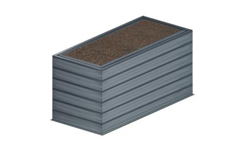 vyvýšený záhon LANITPLAST ARBACH 23080 6-set