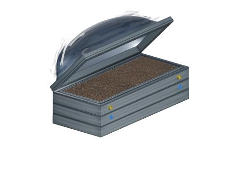 vyvýšený záhon LANITPLAST ARBACH 18080 3-set