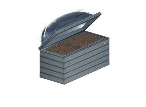 vyvýšený záhon LANITPLAST ARBACH 13080 5-set