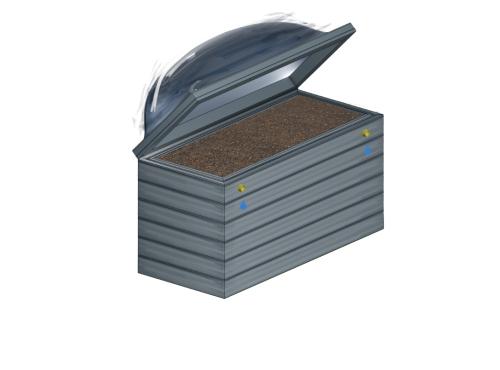 vyvýšený záhon LANITPLAST ARBACH 18080 6-set