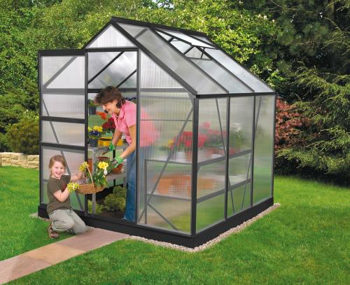 skleník VITAVIA VENUS 2500 PC 4 mm čierny