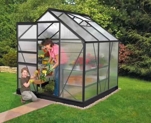 skleník VITAVIA VENUS 3800 PC 4 mm čierny