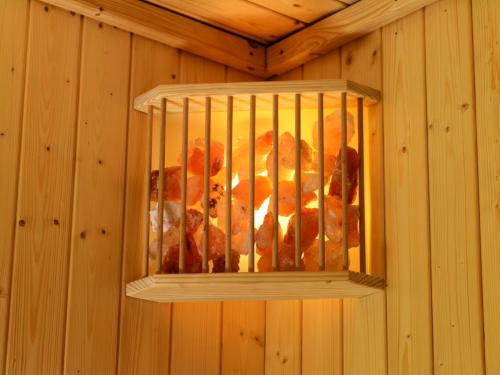 saunová solná křišťálová lampa KARIBU (52931)