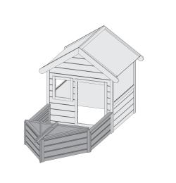 pirátský domek KARIBU JACK 82679 - V202